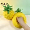 Safe Soft Rubber Fidgets Anti-stress Duck Fidget Toys, Cute Pineapple Peanut Decompression Squeeze Toys for Kids Adults, Sensory Adults Slow