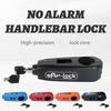 Motorcycle Handlebar Lock No Alarm High-precision Lock Pvc Waterproof Anti-theft Core Colors Heat-resistant Multiple G0f7