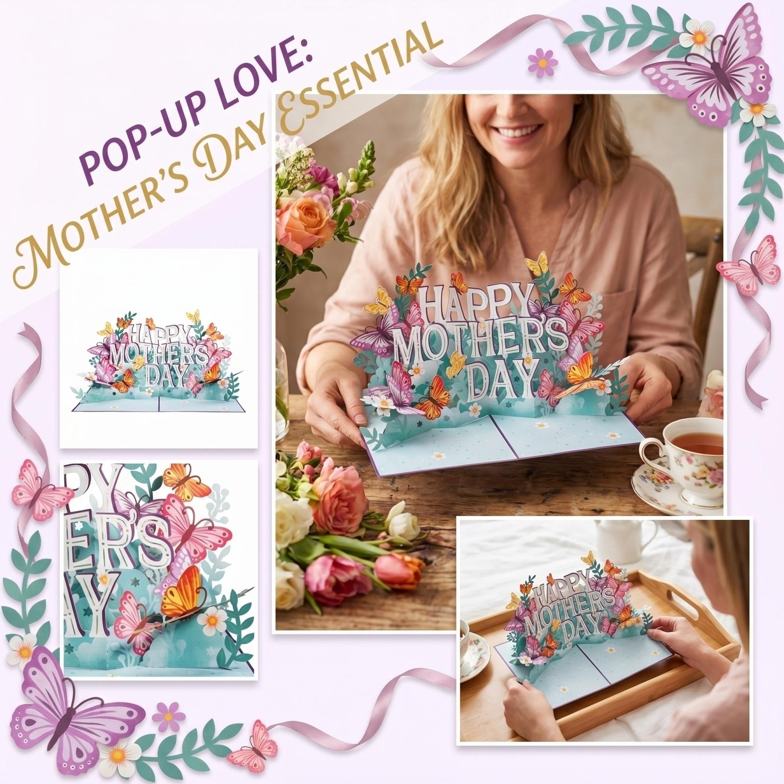 

For Mother s Day: This Handmade Mother s Day Card Is A Must-have Item To Express Your Love And Gratitude. One Size