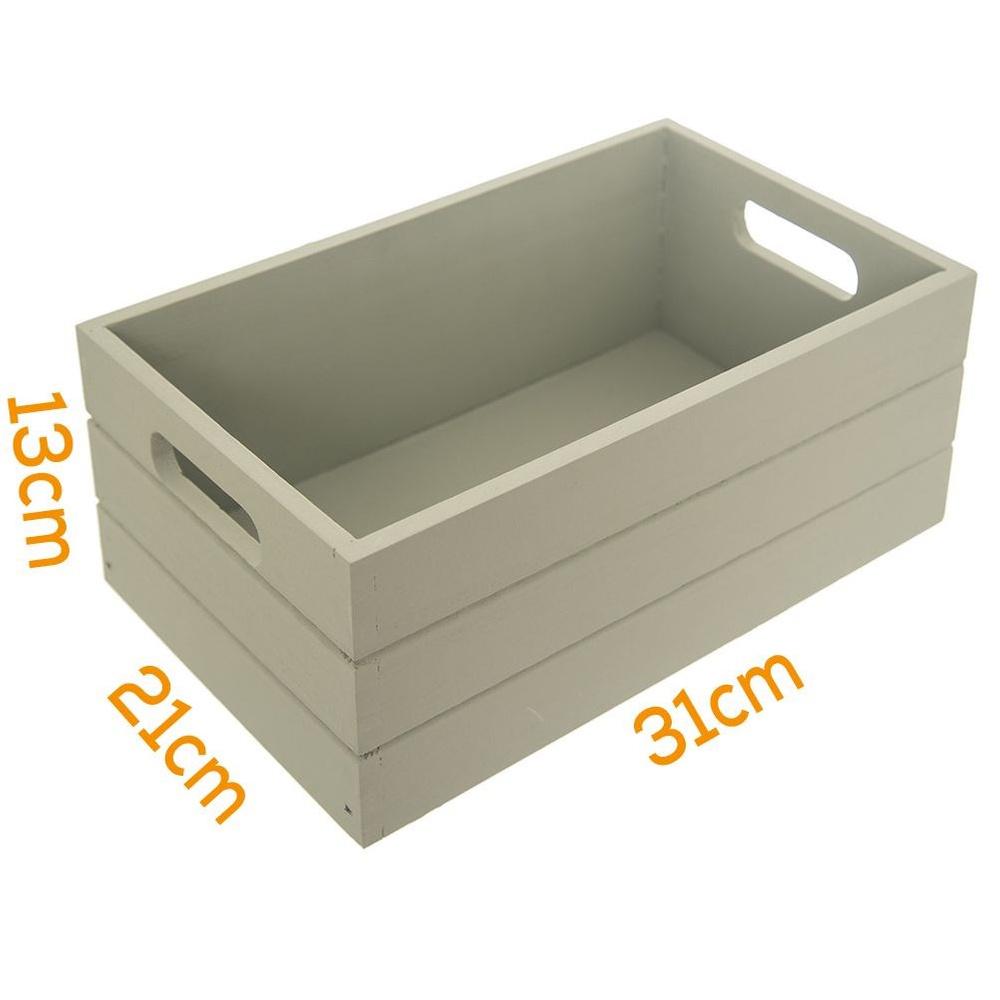 Wooden Storage Box 31x21x13 Cm