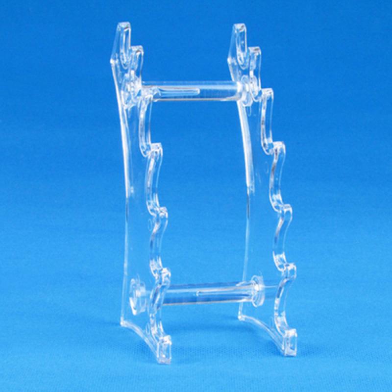 Transparent Acrylic Pen and Pencil Holder Display Rack for Stationery, Eyebrow Pencils, and Children's Hairpins.