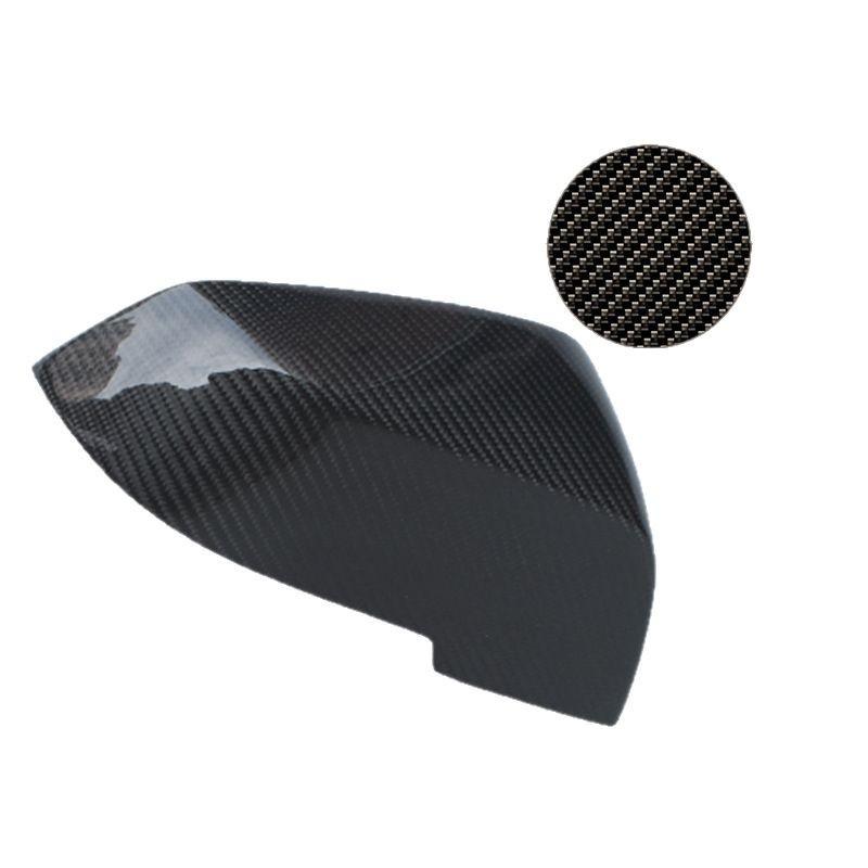 Compatible BMW 1-4 Series GT F20/F30/F32 320/330M Carbon Fiber Rearview Mirror & Reversing Camera Cover.