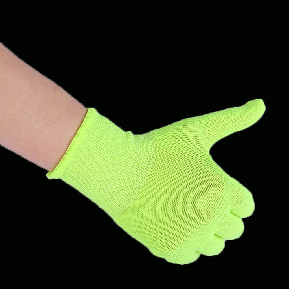 Luminous Glow In UV Neon Glove Green Night Light Decoration Universal Magic Glove  Outdoor