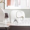 Artisanal Ceramic Elephant Sculpture for Stylish Home Decor