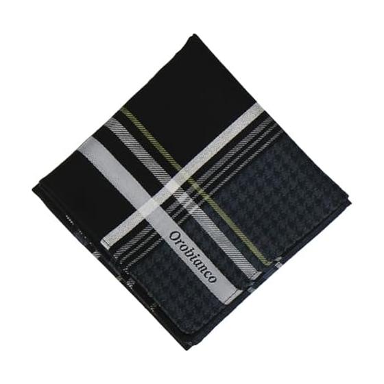 Orobianco Handkerchief Men s Yarn-dyed Handkerchief 24406018 Men s