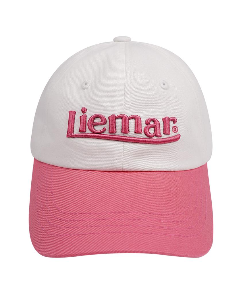 LIEMAR Embossed Embroidery Two-Tone Ball Cap Pink