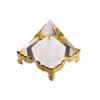 Triangle Scripture Pyramid Ornaments Mini Desktop Ornament Crystal Pyramid Crafts  Car