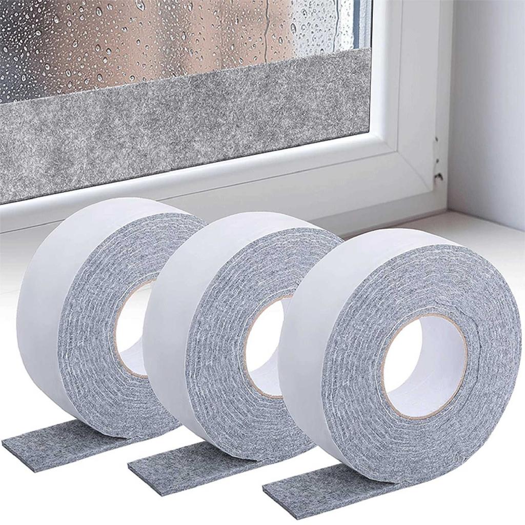 Water Absorbing Strip Roll for Window Use with Backing Designed To Prevent Moisture and Condensation Build Up