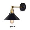American industrial style wall lamp staircase hallway bedside wall lamp Retro decorative wall light iron wall lamp