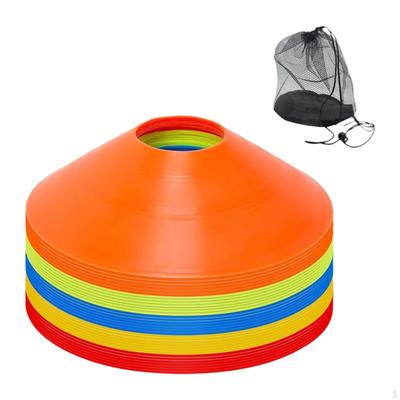 Disc Cones,Agility Soccer Cones,Sturdy Training Equipment with Carry Bag,Sports Cones for Basketball
