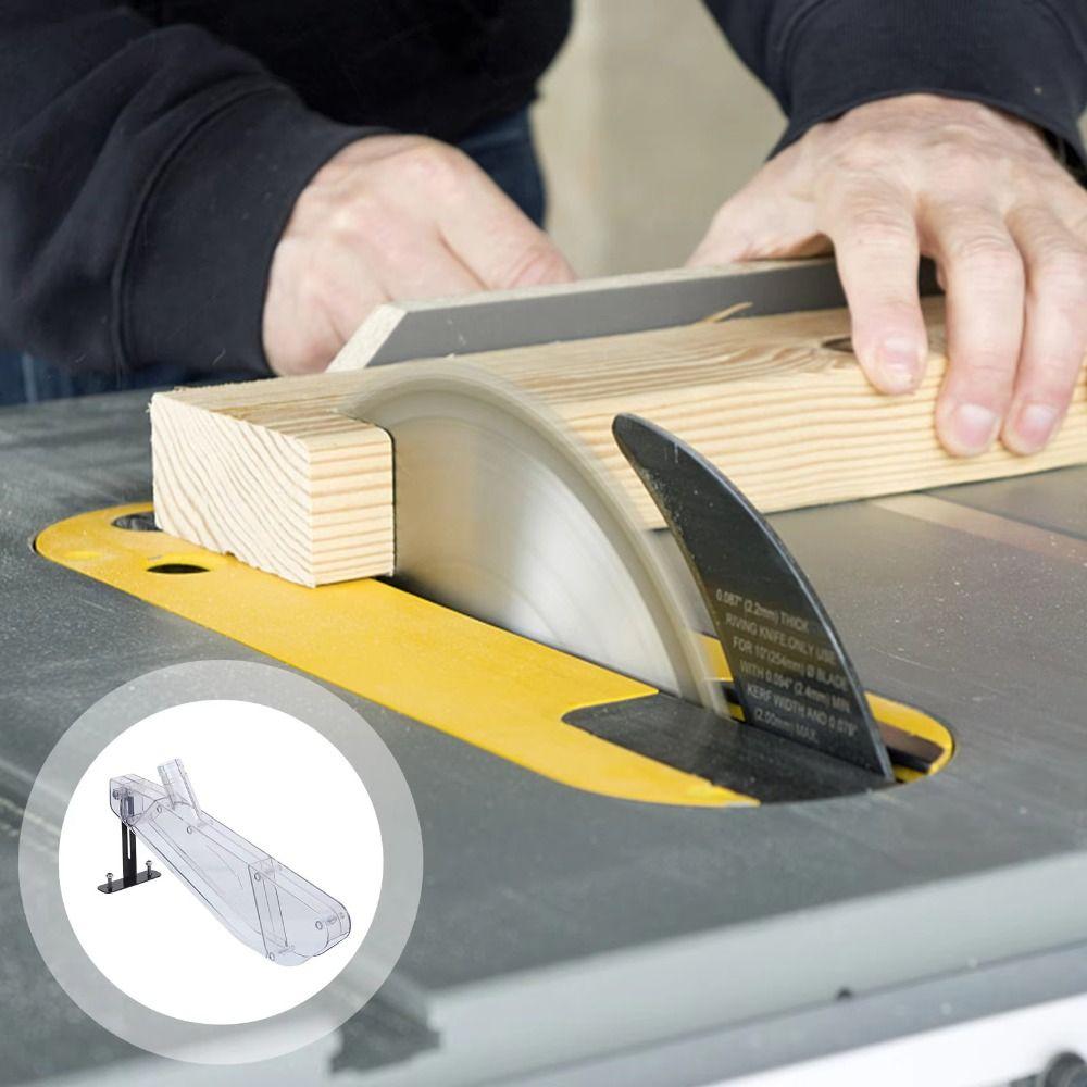 Universelle Holzfräse Sicherheitsgehäuse Transparenter Staubschutz Halterung für elektrische Kreissäge