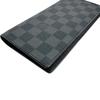 LOUIS VUITTON Portefeiulle Â· Brother Long Wallet purse Damier Grafitto N62665 Used