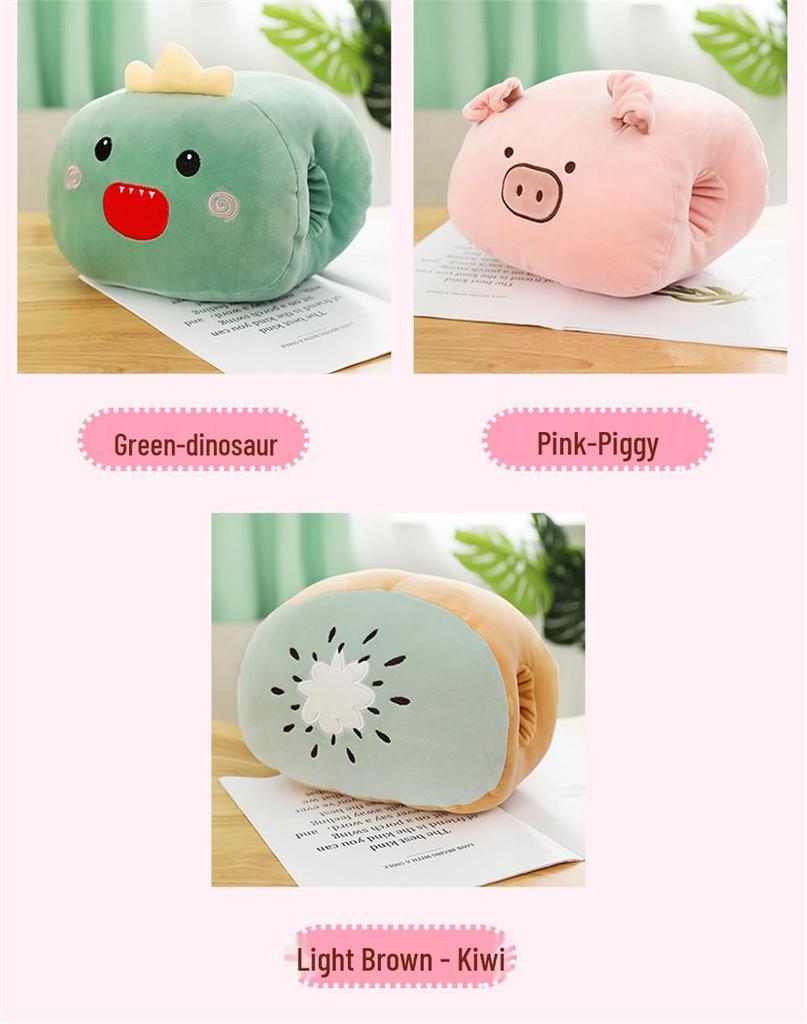 Cartoon Animal Winter Hand Warmer Pillow - Office Nap & Christmas Gift