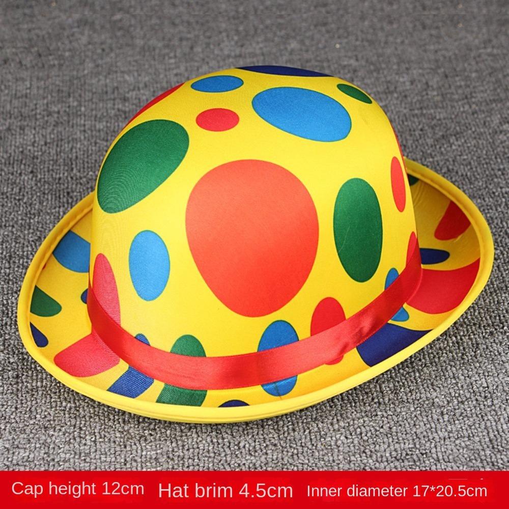 Gauze Halloween Ball Hat Parties Dress Up Costume Props Funny Costume Cap Masquerade Cosplay Prop Joker s Funny Costume