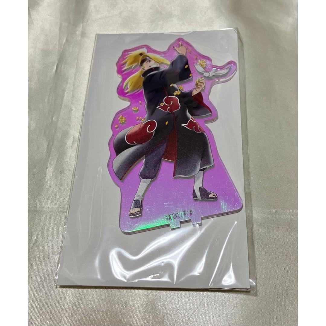 Used NARUTO Anime Cafe BIG Aurora Acrylic Stand Deidara