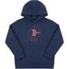 Nike × MLB Hoodie Boston Red Sox Casual Comfortable Breathable Skin-Friendly Pullover Hooded Long Sleeve Fleece Kids Hoodies 3Z3B3SBF7-BOS