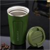 Second-Gen Concave-Convex 304 Stainless Steel Portable Vacuum Insulated Coffee Cup for Outdoor and Car Use