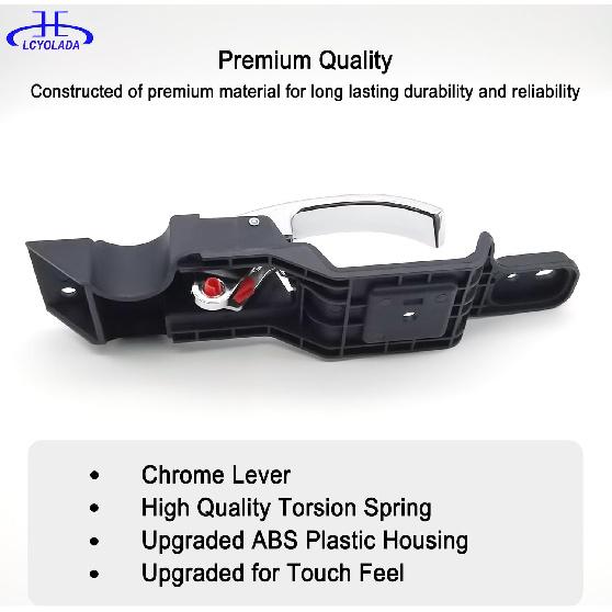 Front Left Drive Side Interior Door Handle For 2008-2014 Dodge Challenger, Replaces 1MV571DVAA,96480