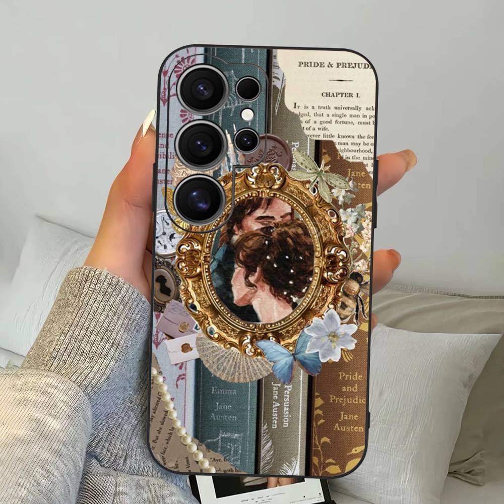Pride And Prejudice Jane Austen Phone Case For Samsung S 24 Fe 25 Ultra Plus 20 Lite 21 30 22 23 24 22 Ultra 5G Fundas