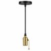 With Pull Chain Switch Pendant Light Fixture E26 E27 Pendant Lamp Holder Pendant Light Kit  Cafe