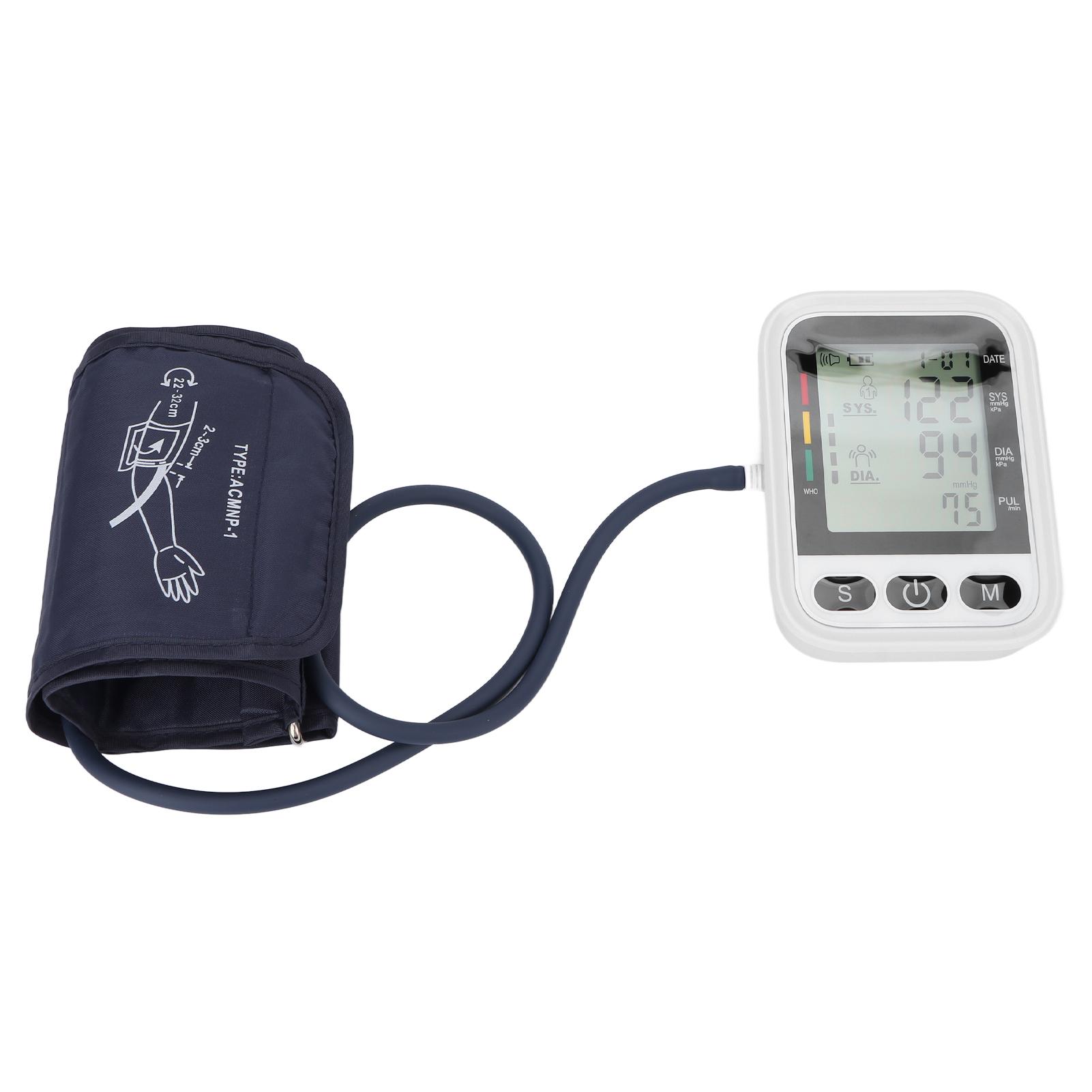 

Манжета для измерения артериального давления с большим ЖК-дисплеем от 0 до 280 мм рт. ст. ОкПа до 37,3 кПа с английским голосом, простая эксплуатация, портативная