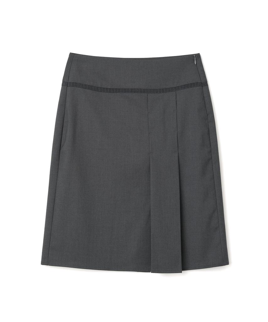 MILLO WOMEN Contour Midi Skirt [Charcoal]