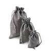 New Bundle Burlap Bag Jewelry Linen Bag Sachet Empty Bag Christmas Gift Drawstring Cotton And Linen Bag