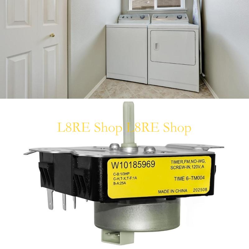 L8RE W10185969 Dryer Timer Mounting 115V 60Hz Replacement for WPW10185969 1481698