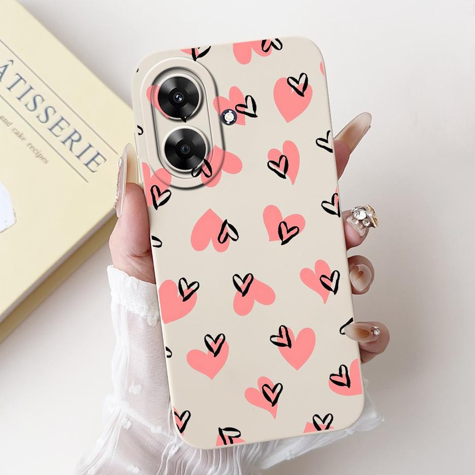 Für Realme Note 60 Hülle RMX3933 Luxus Candy Lackierte Abdeckung Weiche TPU Handyhülle Für Realme Note 60X Note60 Narzo N61 Fundas Coque