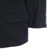 Aquascutum Made In Japan Double Long Sleeve Tailored Jacket AB5 Black Men's Used