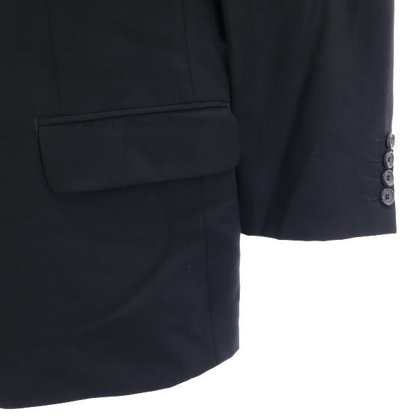 Aquascutum Made In Japan Double Long Sleeve Tailored Jacket AB5 Black Men's Used