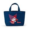 Sanrio Sagara Embroidered Denim Tote Bag KUROMI Japan NEW Sanrio Characters