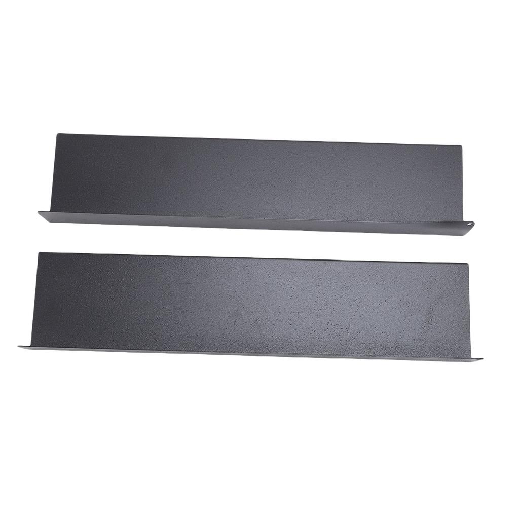 2Pcs Stove Top Shelf Kitchen Iron Rack Over Stove Seasoning Storage Organizer Non Slip