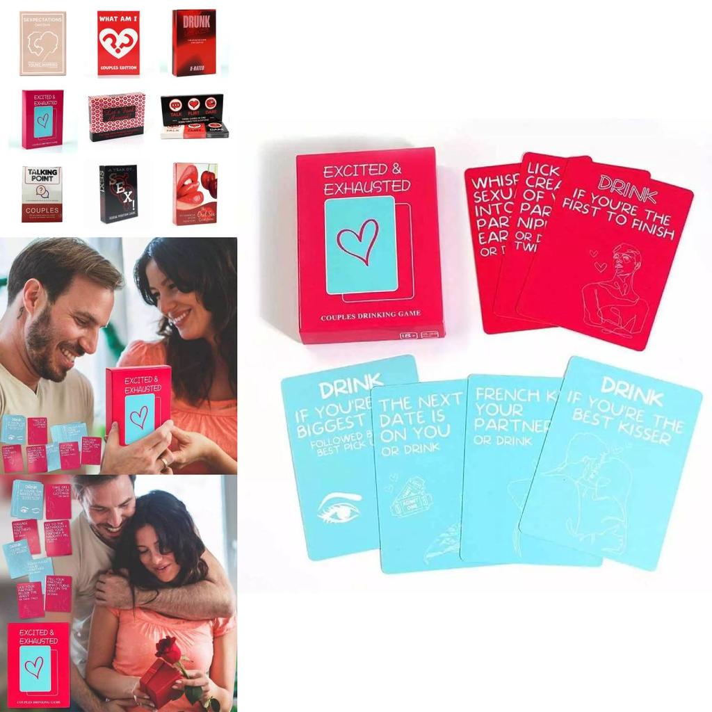 A Year Of Sex All-english Crazy Couples Game Cards Bedroom Flirting Excitement