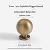 Bronze Brass Pull Handle: New Chinese Style Cabinet, Wardrobe & Drawer Retro Door Handle