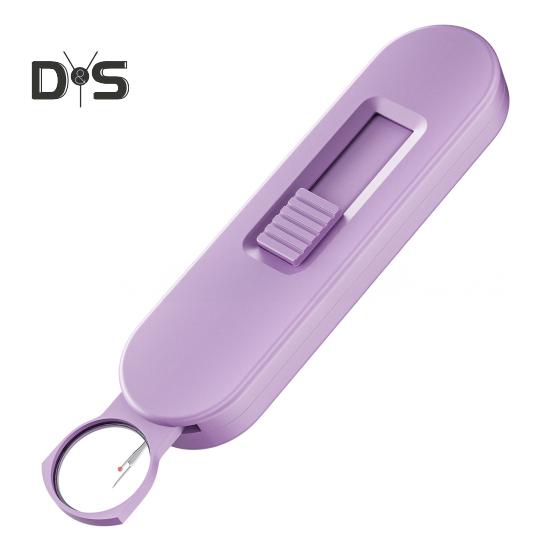 

Выдвижной распарыватель швов, устройство для удаления стежков с 1,5-кратным увеличительным стеклом, портативный инструмент для удаления ниток для шитья, квилтинга, выкроек для рукоделия фиолетовый