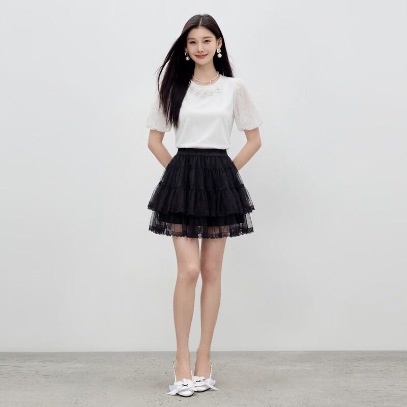 Dámské ležérní tričko s nabíranými rukávy