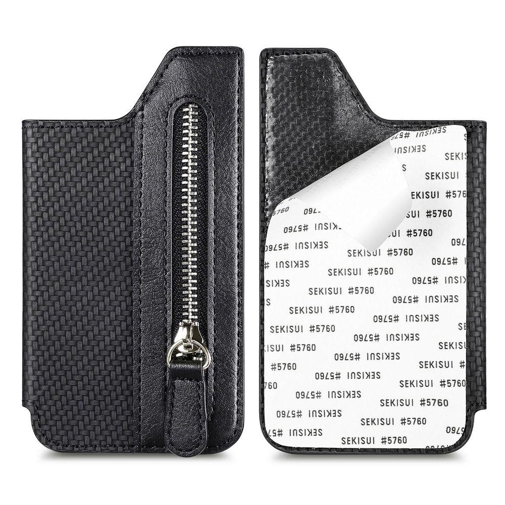 Back Cover Mobile Phone Card Bag Wallet Case Phone Card Holder Phone Wallet Stick Cell Phone Pouch