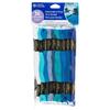 36 Skeins Blue Embroidery Floss Pack 8.75 Yds Cotton Mercerized Thread Six Strand Crafting Sewing Projects
