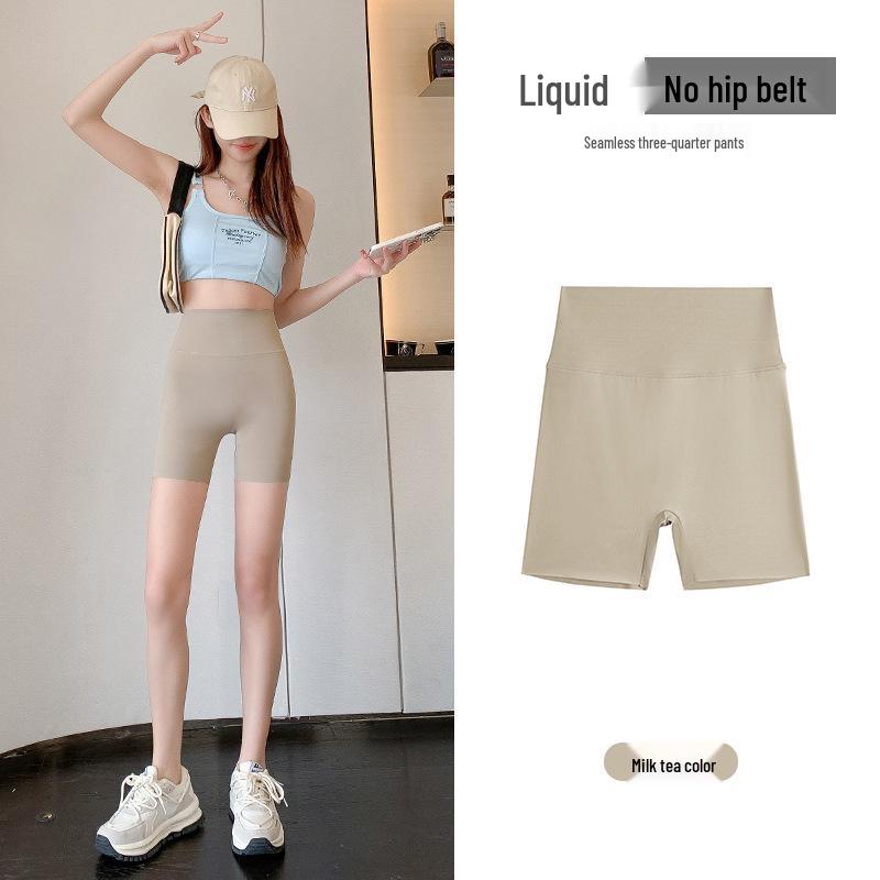 

Women s Anti-Exposure Shark Pants: High Waist, Tummy Control, Butt Lifting, Elastic Summer Shorts for Outdoor Wear XL
