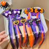 1/2/3 Pair Gradient Colored Halloween Wig Hairpins Party Atmosphere Headwear  Halloween Party Use