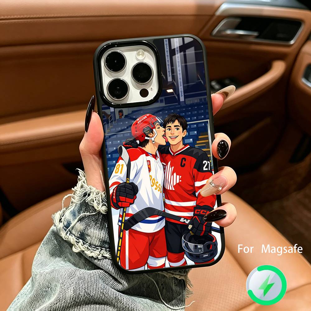 H-Heated Rivalry Shane - Ilya Phone Case For IPhone17 16 15 14 13 12 11 Pro Max 16/15/14Plus Wireless Charger Cover Funda