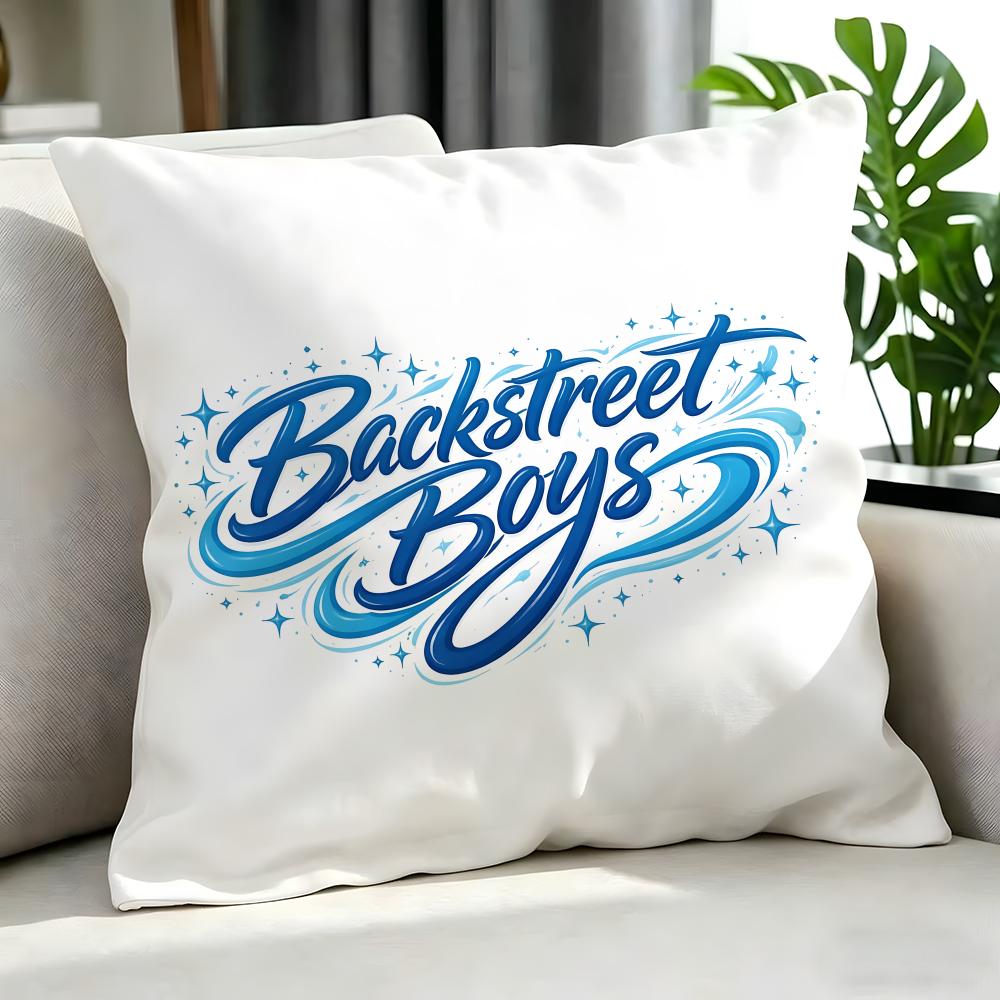 Pop Backstreet Boys Cushion Cover Cushion Cover Set 4Pcs 50X50 45X45 40X40 Pillowcase Decorative Sofa Home Decor