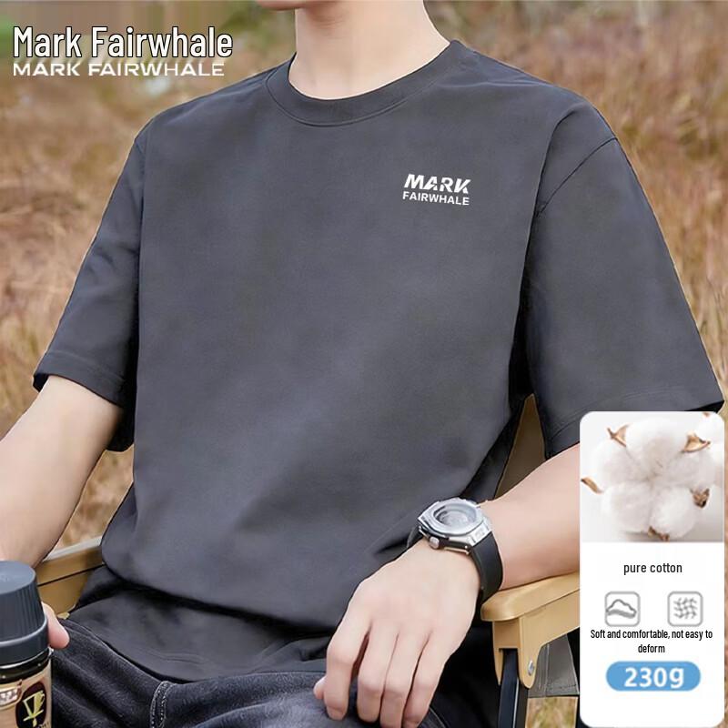 Mark Fairwhale Men s Lightweight Crew Neck T-Shirt S