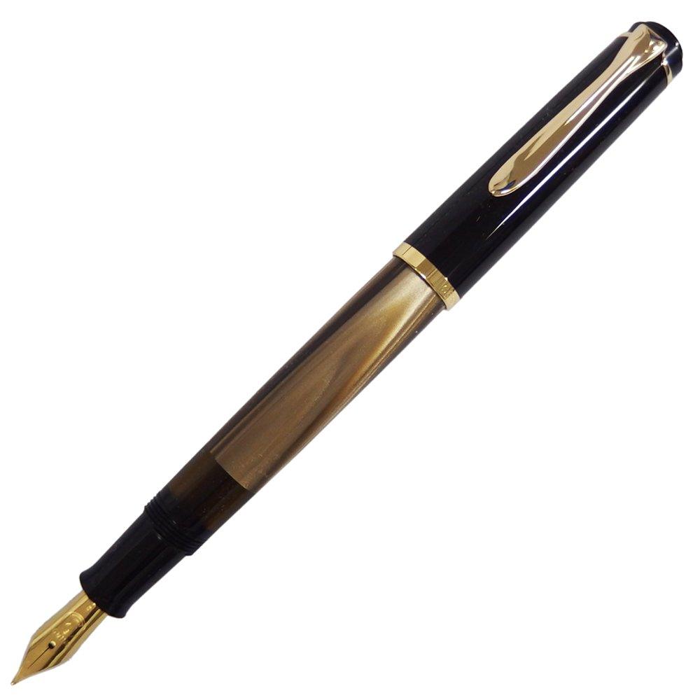 PELIKAN Pelikan Fountain Pen Classic 200 Marble Brown M200 Nib (Fine (F)) [Used]