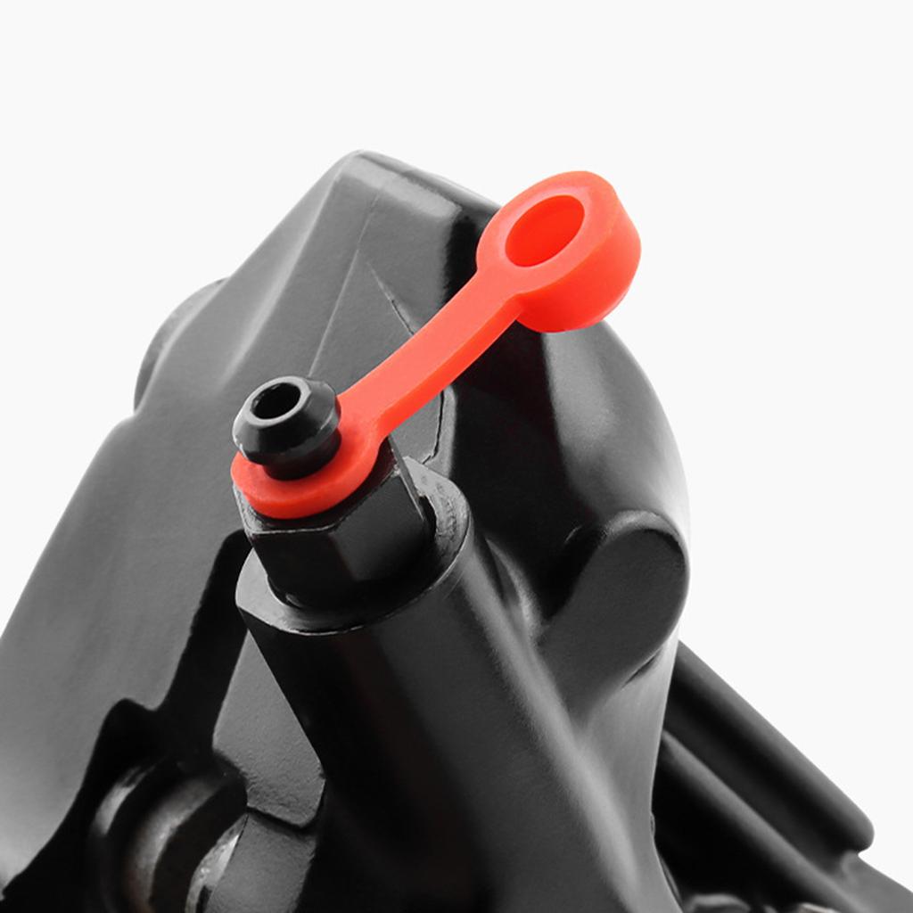 50Pcs Bike Bleed Nipple Cover Soft Rubber Brake Screw Caps Bike Hydraulic Brake Caliper Bleed Nipple Cap Easy to Use