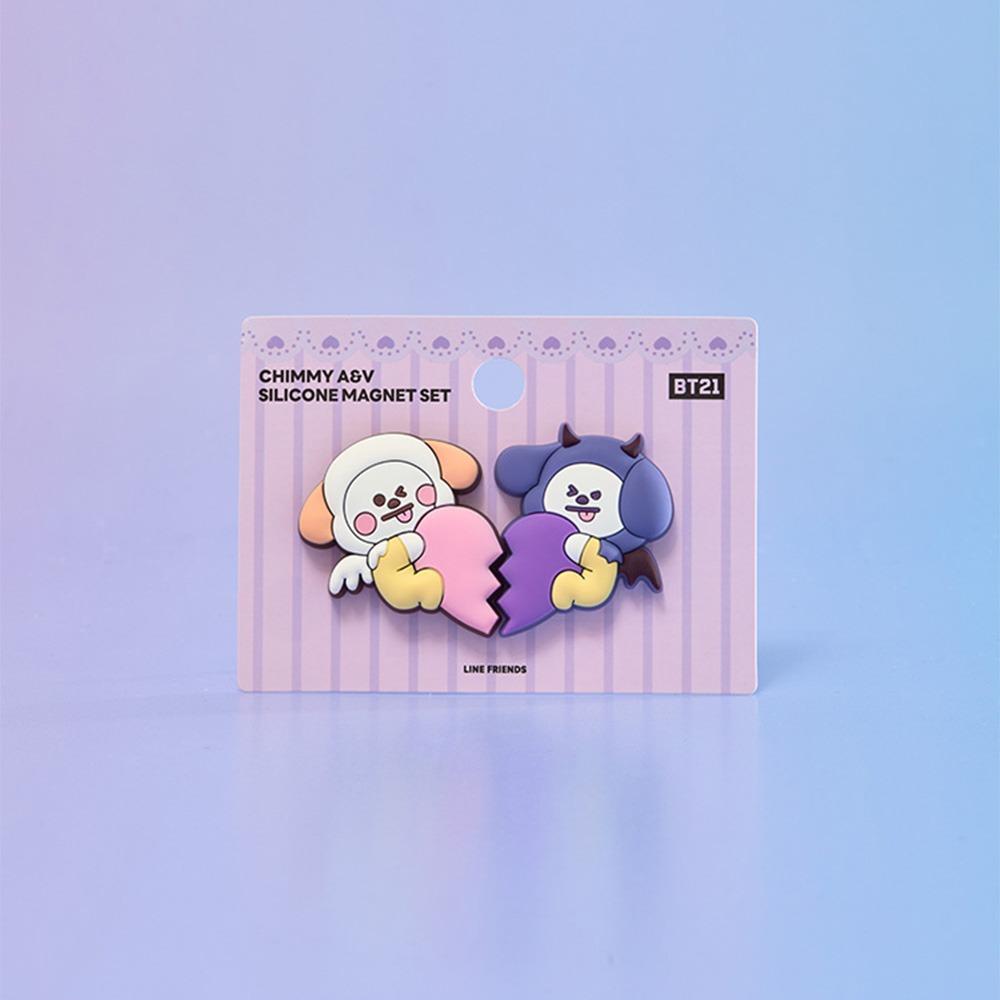 

BT21 CHIMMY Angel & Villain Silicone Magnet Set (2-Piece)