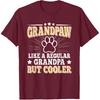 Grandpaw Dog Grandpa Grandfather Grand Paw Vintage Men T-Shirt