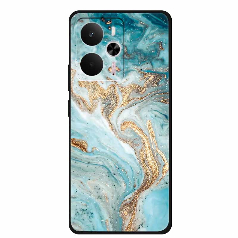 For Realme 14 Case Realme14 5G RMX5070 Phone Shell Soft Silicone Back Cover For Realme 14 Global Black TPU Funda Cute Capa Coque