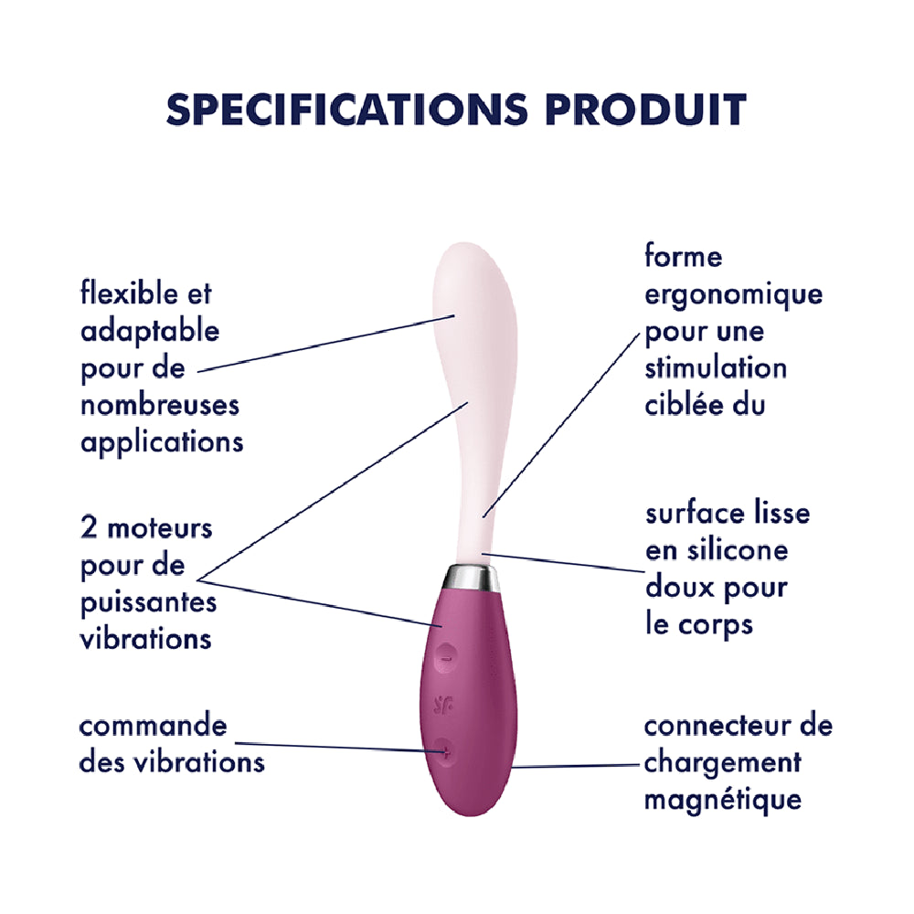 Vibromasseur G Spot Flexible Usb G Spot Flex 3 Satisfyer Cc597806